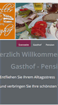 Mobile Screenshot of gasthof-greller.de